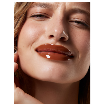 MQLE HYPERGLOSS Hydrating Lip Gloss dudak parlatıcı, MOKA nemlendirici parlak bitiş
