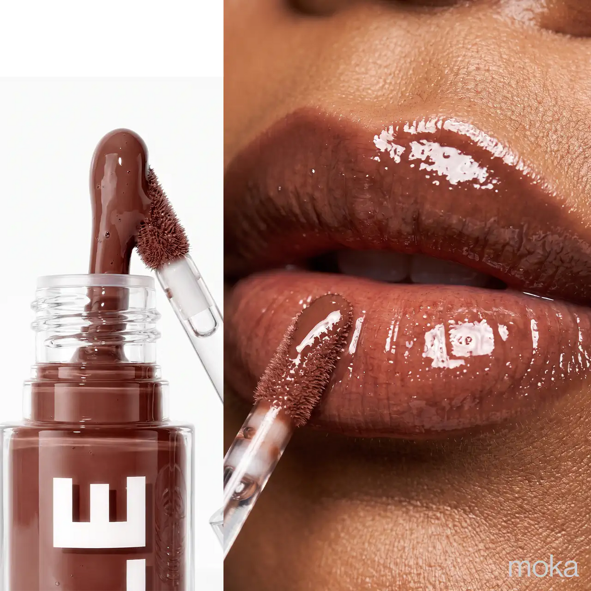 MQLE Hypergloss – MOKA yakın çekim #renk:moka