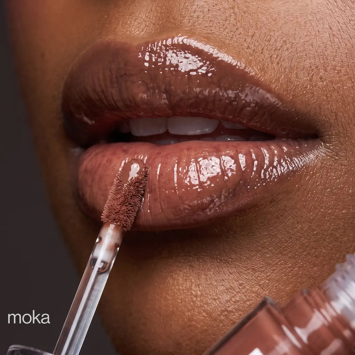 MQLE Hypergloss – MOKA yakın çekim #renk:moka